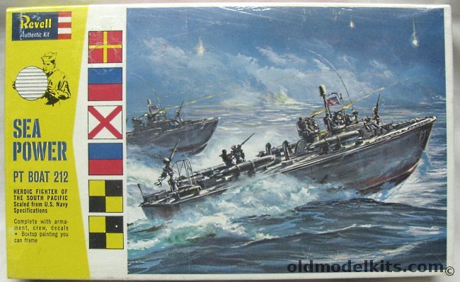 Revell 1/98 PT Boat PT-212, H421-130 plastic model kit